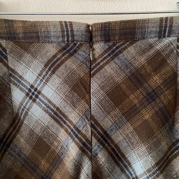 NWT Blu Pepper Tartan Plaid Maxi Skirt, Size L - Picture 5 of 7
